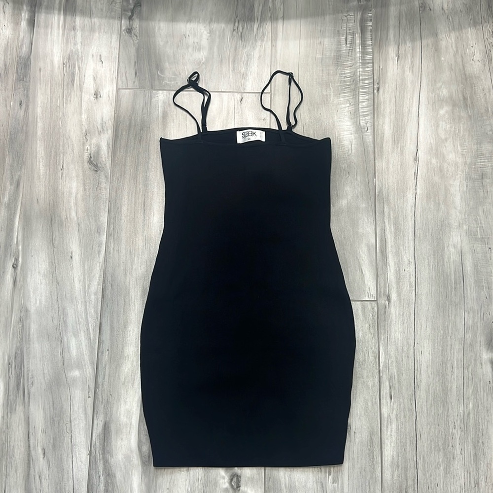 LF Black Mini Dress (BRAND: SEEK the label)